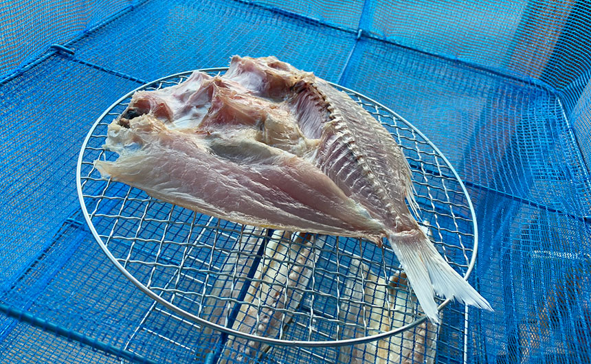 魚の干物　燻製